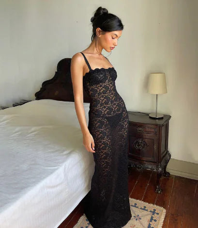 Perspective Dress, Spaghetti Strap Dress, Dress