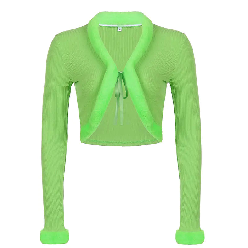 2022 Autumn Sexy Women's V-Neck Cardigan Top