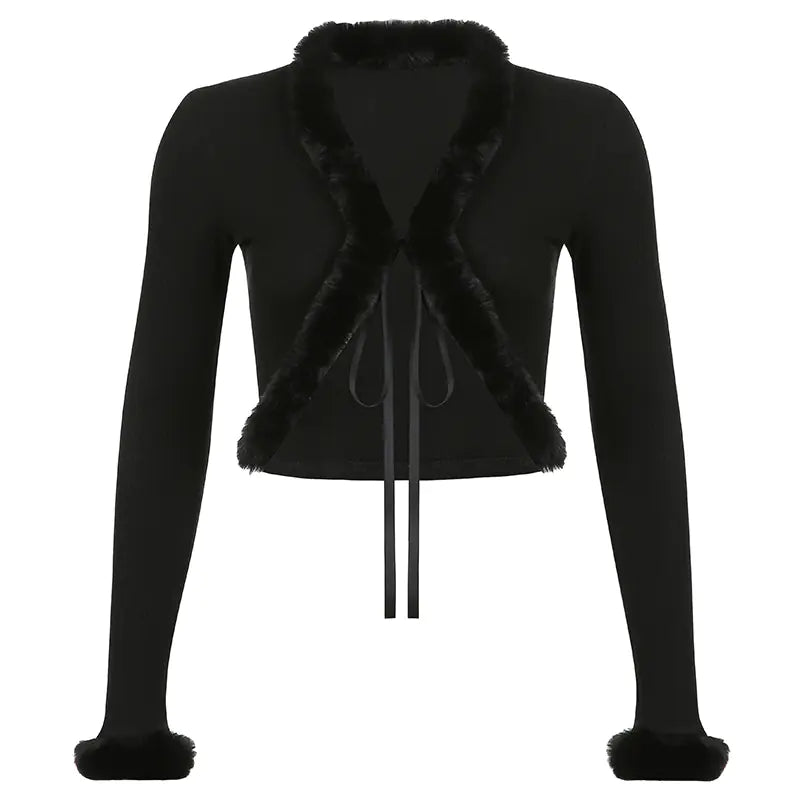 2022 Autumn Sexy Women's V-Neck Cardigan Top